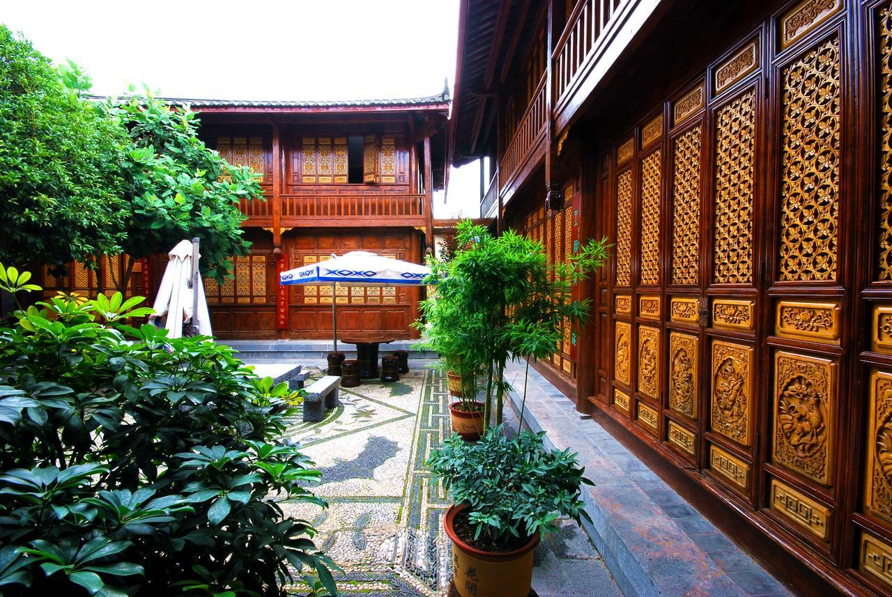 Lijiang Jinfu Hotel Bagian luar foto