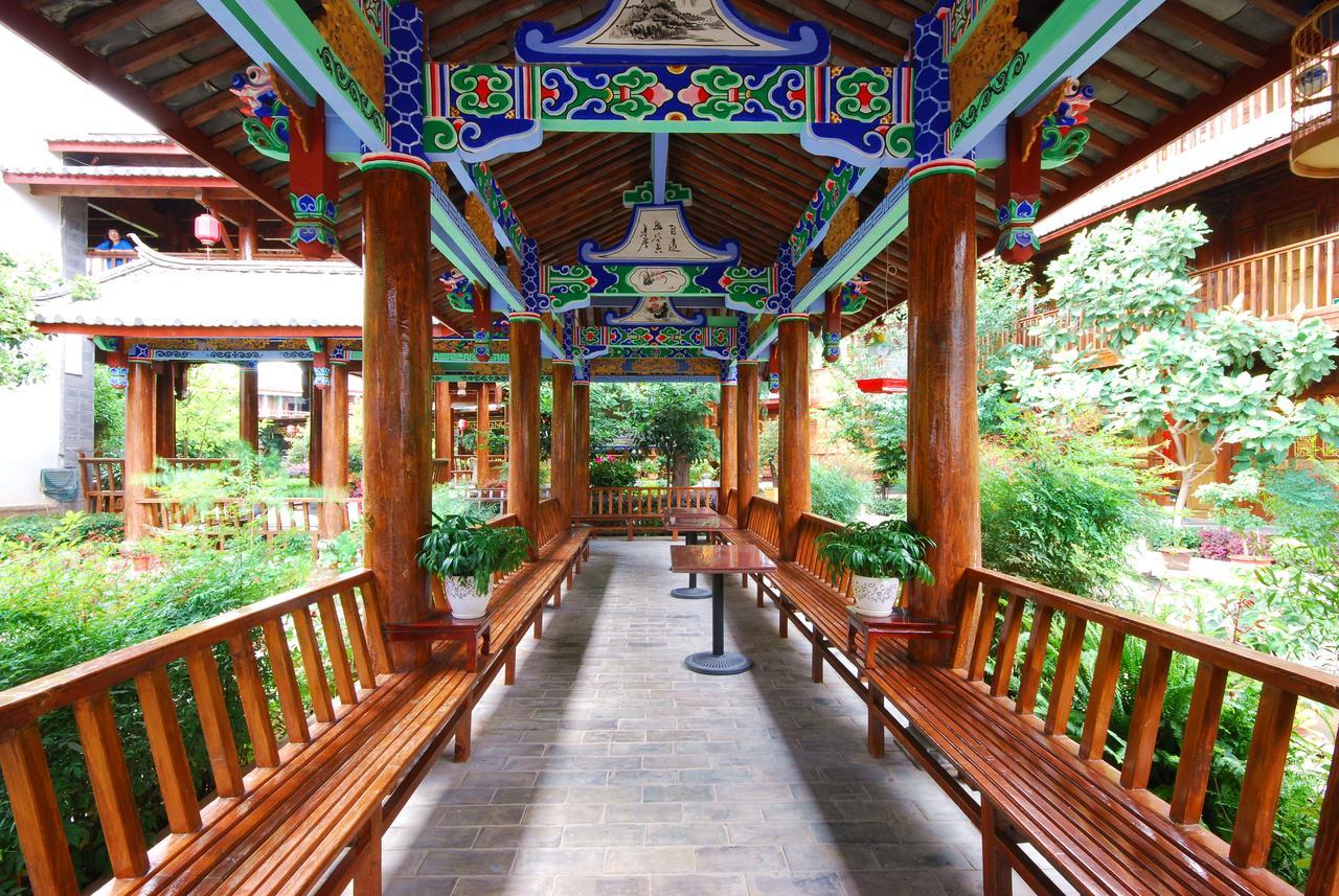 Lijiang Jinfu Hotel Bagian luar foto