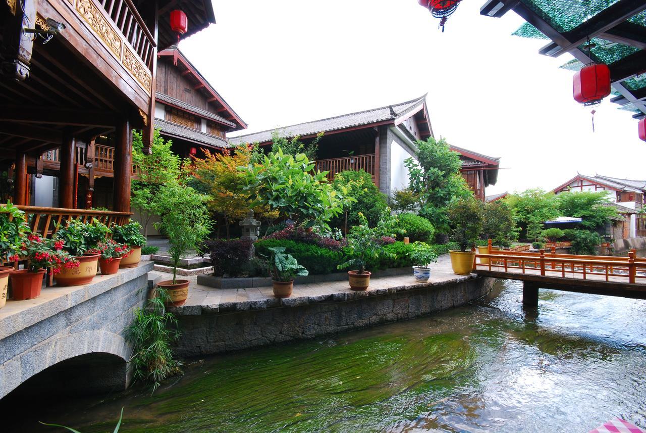 Lijiang Jinfu Hotel Bagian luar foto